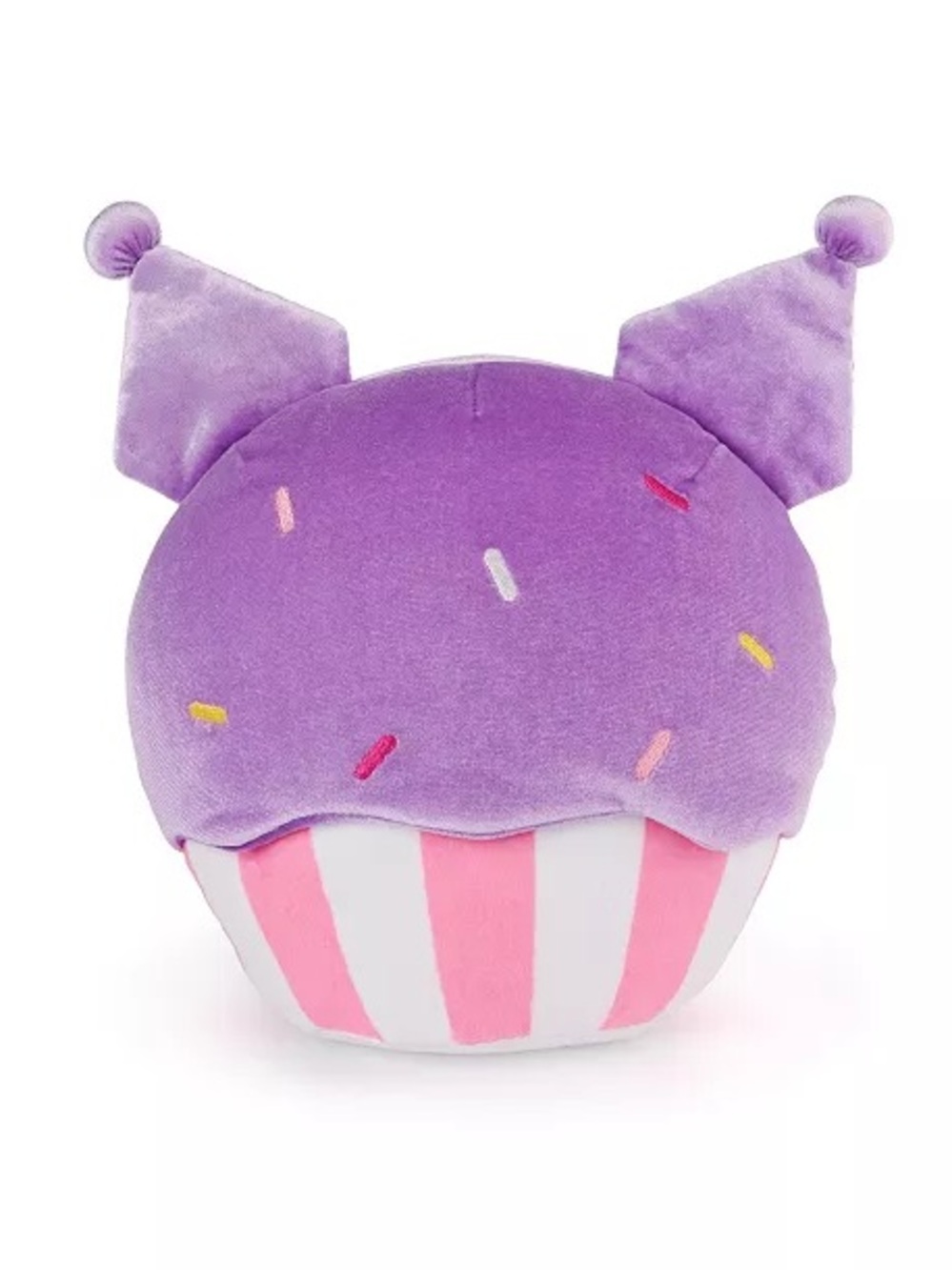 Sanrio Kuromi Purple and Pink Plush Cupcake Toy - Picture 3 of 3